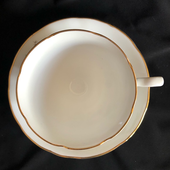 Vintage Royal Kent Camellia Bone China Tea Cup and Saucer Staffordshire England - Picture 2 of 15